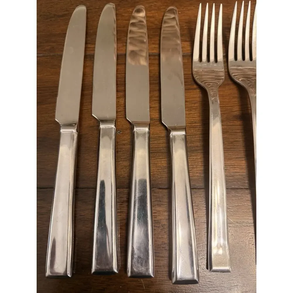 Villeroy Boch VICTOR Knives Forks Spoons Solid (Set of 12) Stainless Vietnam 9